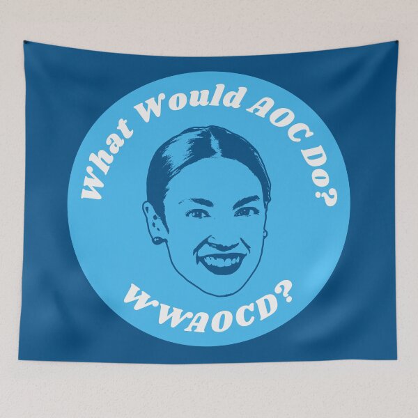 Item preview, What Would AOC Do? - Alexandria Ocasio-Cortez designed and sold by Picket Club.