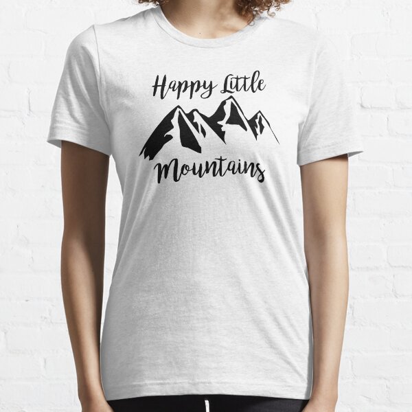 Happy Little Mountains Essential T-Shirt