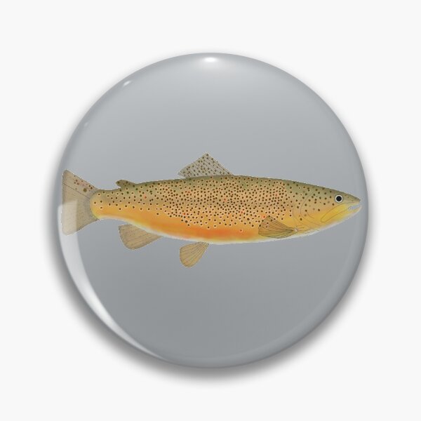 Item preview, Brown Trout designed and sold by fishfolkart.