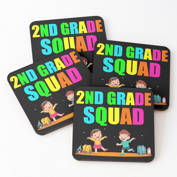 Item preview, 2nd Grade Squad Back to School Student Funny Gift designed and sold by CuteDesigns1.
