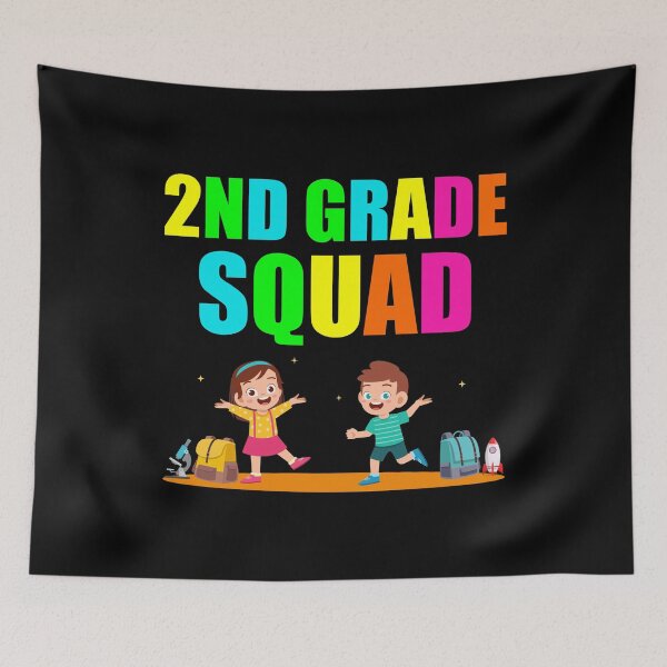 Item preview, 2nd Grade Squad Back to School Student Funny Gift designed and sold by CuteDesigns1.