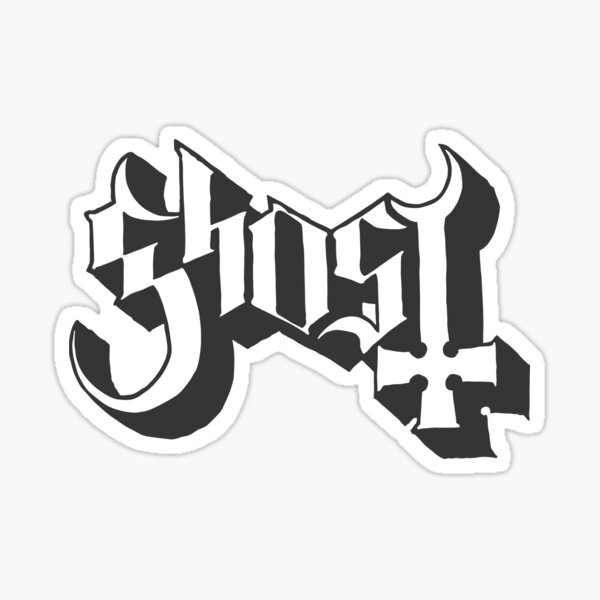 Ghost Band Stickers Redbubble