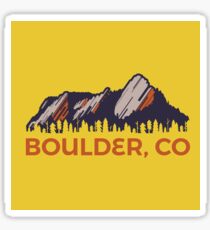 Boulder Flatirons Sticker