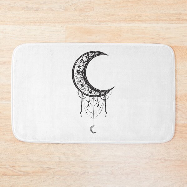 Item preview, National Moon Day Half Moon Mandala  designed and sold by enbrata.