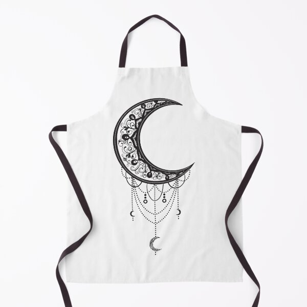 Item preview, National Moon Day Half Moon Mandala designed and sold by enbrata.