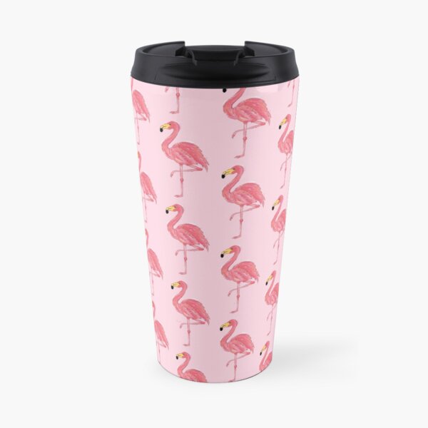 Pinky le flamand rose motif Mug isotherme