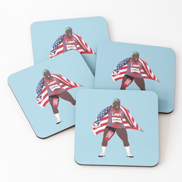 Item preview, Raven Saunders Shot Put Track & Field USA  designed and sold by Hevding.