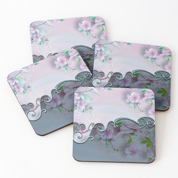 Item preview, Floral design in soft colors designed and sold by nicky2342.