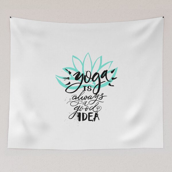 Item preview, Yoga good idea women's printed t-shirt | yoga t-shirt | custom t shirt | namaste t-shirt | women's t-shirt | Namaste designed and sold by PCBoutique.