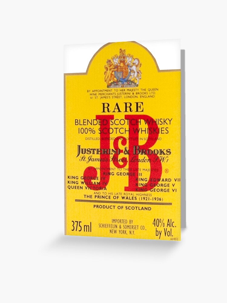 J&B Blended Scotch Whisky