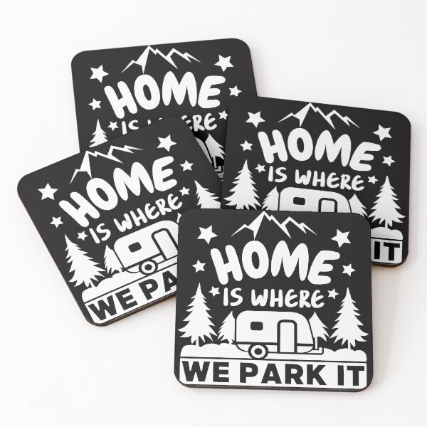 Item preview, Home is where we park it Shirt,Funny Recreation Vehicle Tee,Funny Camp Shirt,Camping Tee,Camp Life Tshirt. designed and sold by Babe3955.