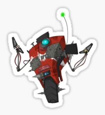 Badass Claptrap Sticker Sticker