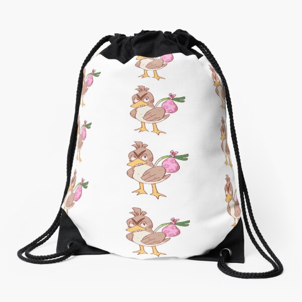 Wild Duck Pocket Monster Drawstring Bag