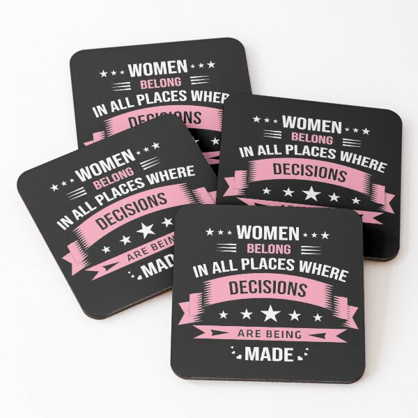 Item preview, Women belong in all places where decisions are being made P RBG designed and sold by REApparelCo.