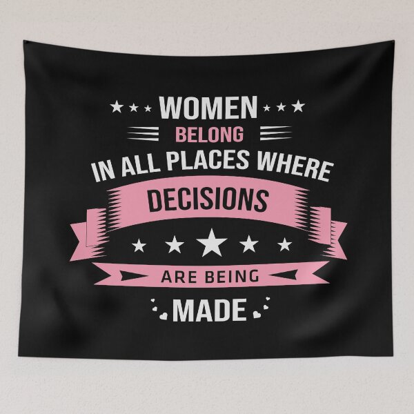 Item preview, Women belong in all places where decisions are being made P RBG designed and sold by REApparelCo.