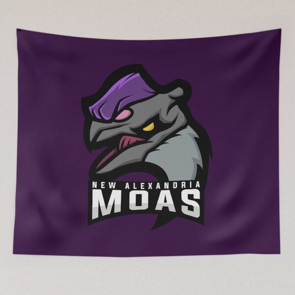 Item preview, Halo - New Alexandria Moas E-Sports Team Logo designed and sold by Whenvakattaks.