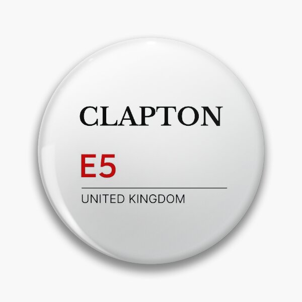 Item preview, Postcode Clapton E5 United Kingdom designed and sold by Yayatachdiyat0.