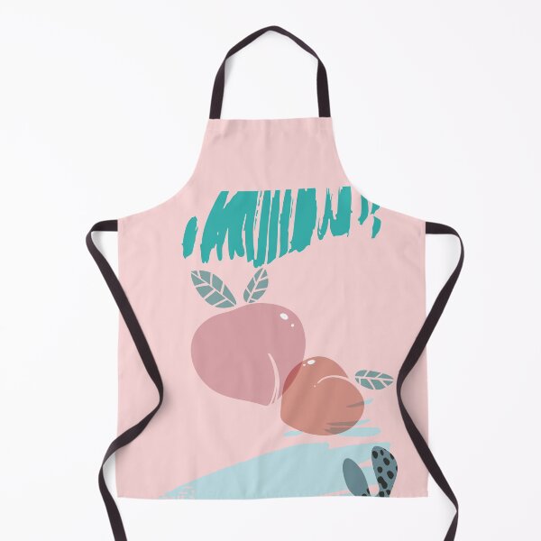 Item preview, apricot peach watercolor flowers pastel peach designed and sold by Queengood.