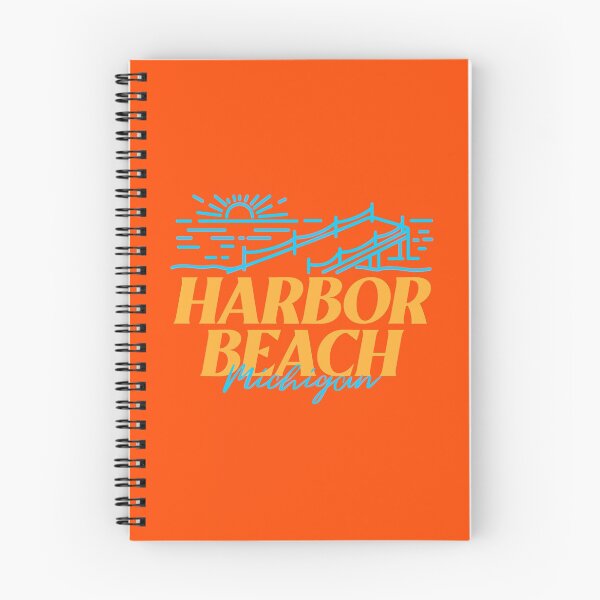 Item preview, Harbor Beach Michigan Sunrise Dock Blue Design designed and sold by Eleven-K.