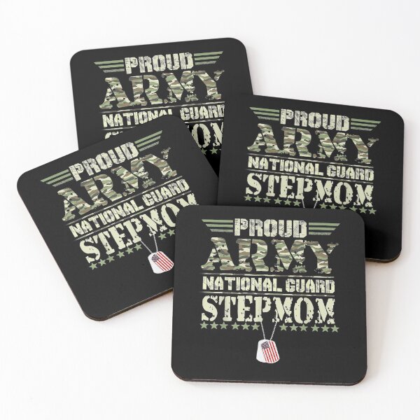 Item preview, Proud Army National Guard Stepmom US Military Veteran Womens  designed and sold by JethroShop.