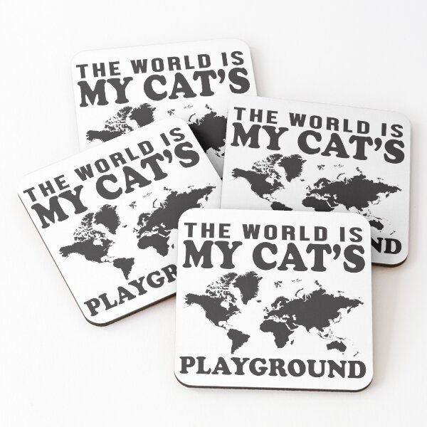 Item preview, the world is my cats playground designed and sold by monteroshirt.