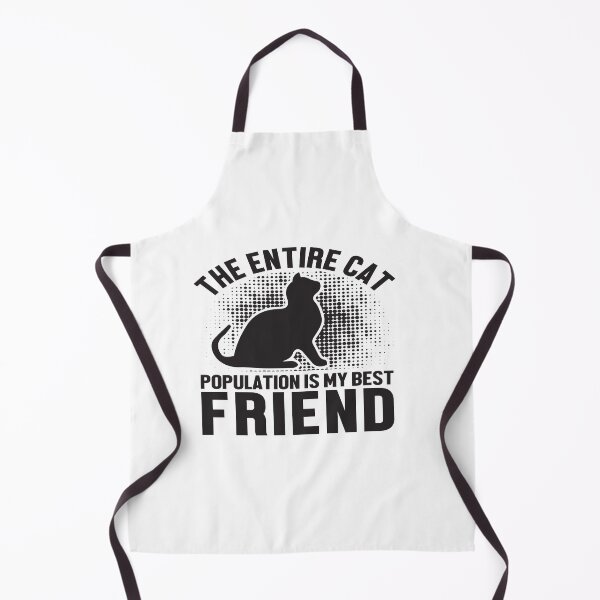 Item preview, the entire cat population is my best friend designed and sold by monteroshirt.