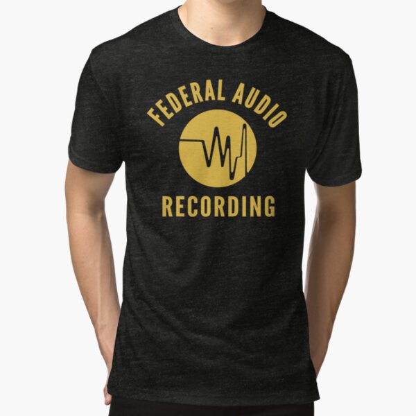 Federal Audio Recording Tri-blend T-Shirt