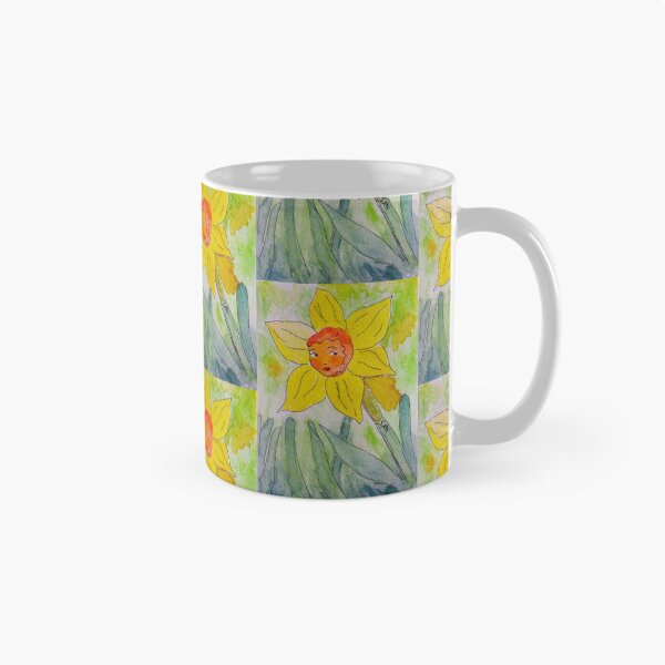 Item preview, Talking Flowers Watercolor Daffodil designed and sold by TurnipWilson.