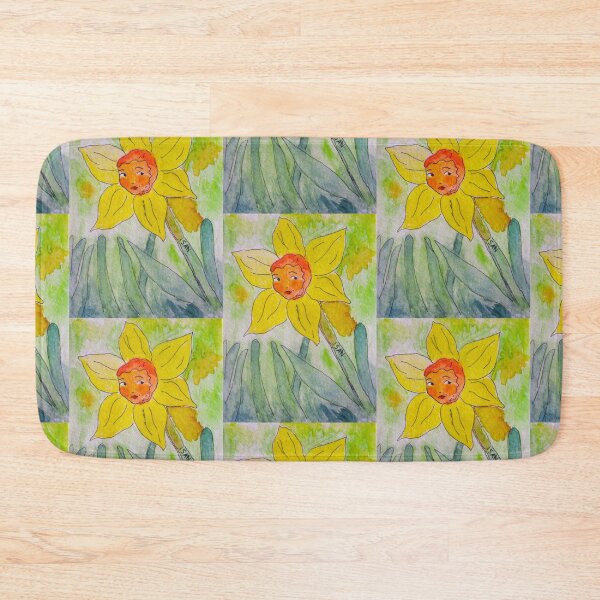 Item preview, Talking Flowers Watercolor Daffodil designed and sold by TurnipWilson.