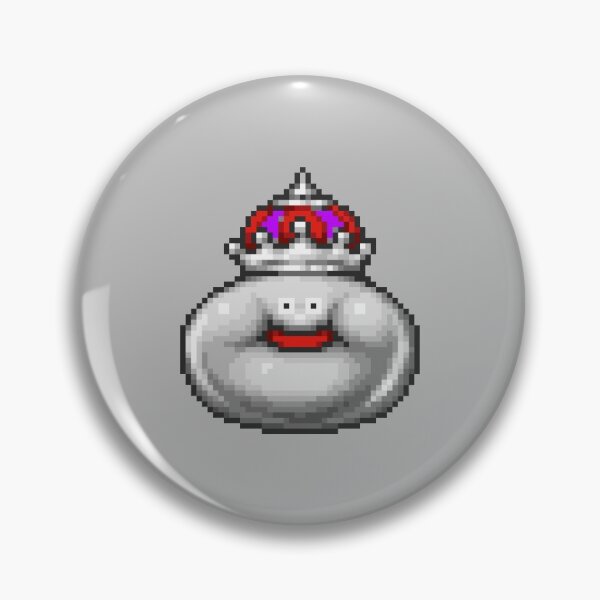 Item preview, King Metal Slime Sprite designed and sold by The Sprite Guy.