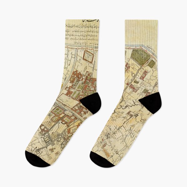 Item preview, Historical Map of Tehran in 1857 designed and sold by ganje.
