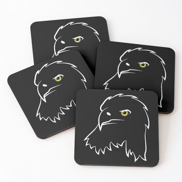 Item preview, Eye Of The Eagle | White | Line Art | Animals designed and sold by DrawingBoard.