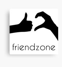 Friendzone Logo Canvas Print