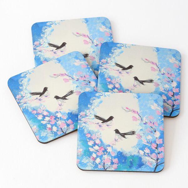 Item preview, Pink sakura and blue sky designed and sold by CatherineJacobs.