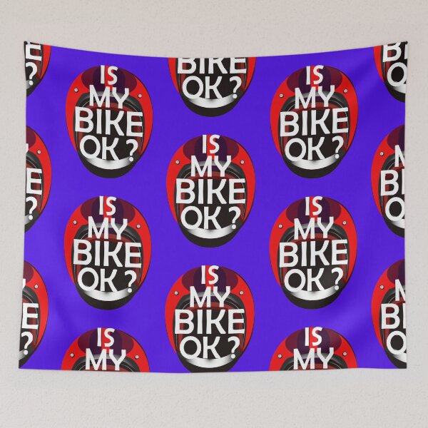 Item preview, Is my Motor Bike OK_White Colour Text designed and sold by SueSakpal.