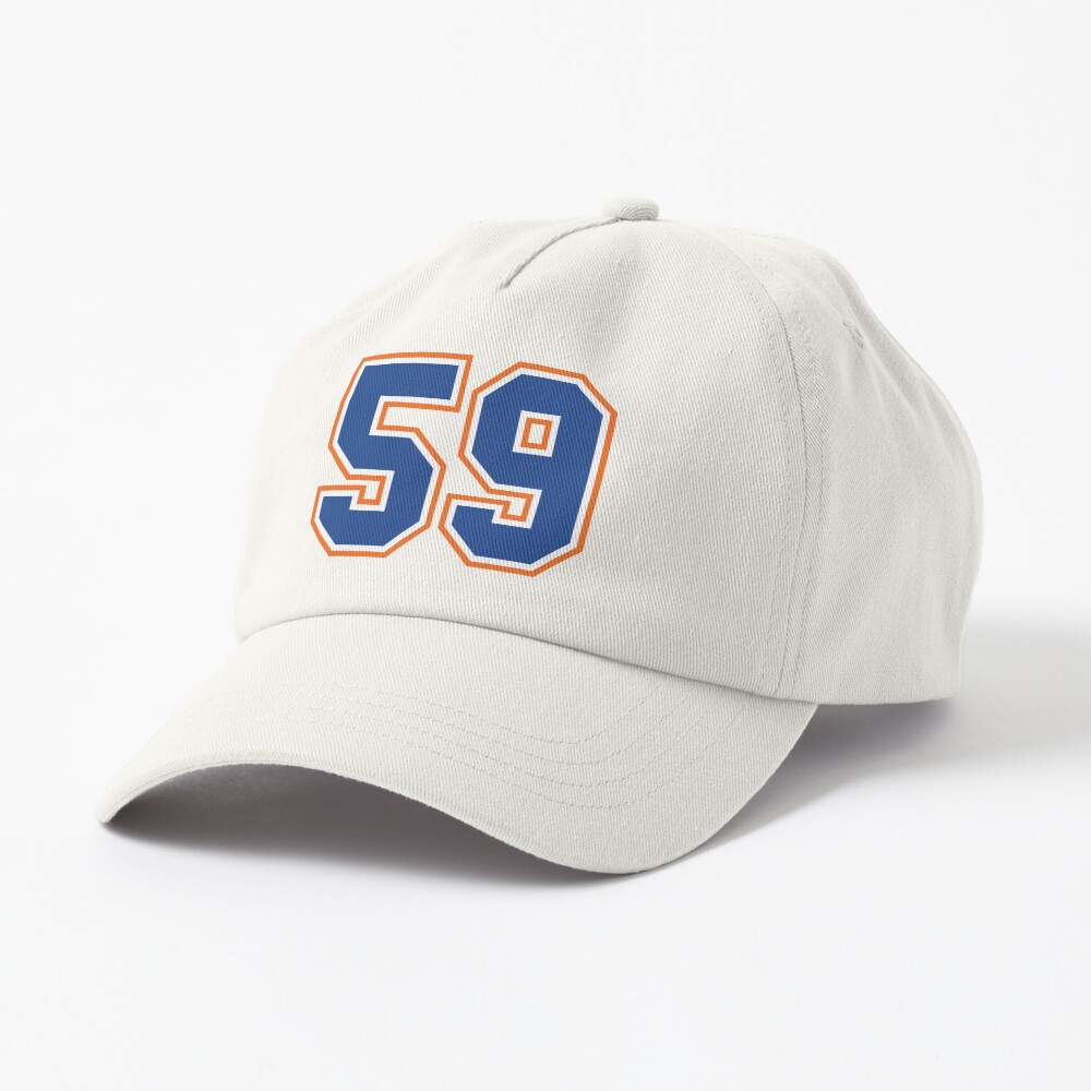 Fifty-Nine Jersey Number Sports 59 Sticker