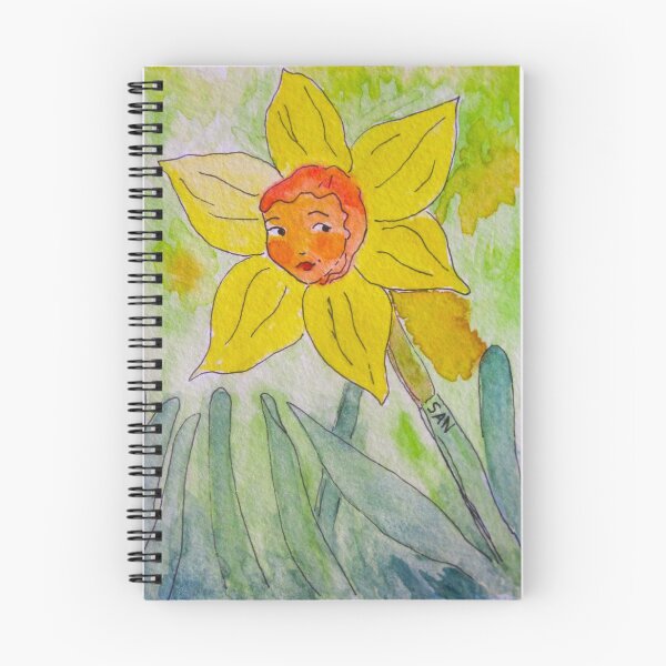 Item preview, Talking Flowers Watercolor Daffodil designed and sold by TurnipWilson.
