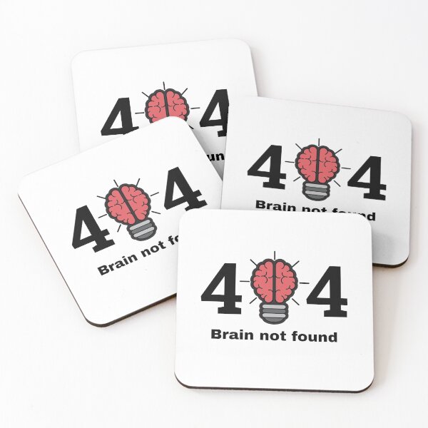Item preview, 404 Brain not found designed and sold by rajaindra.