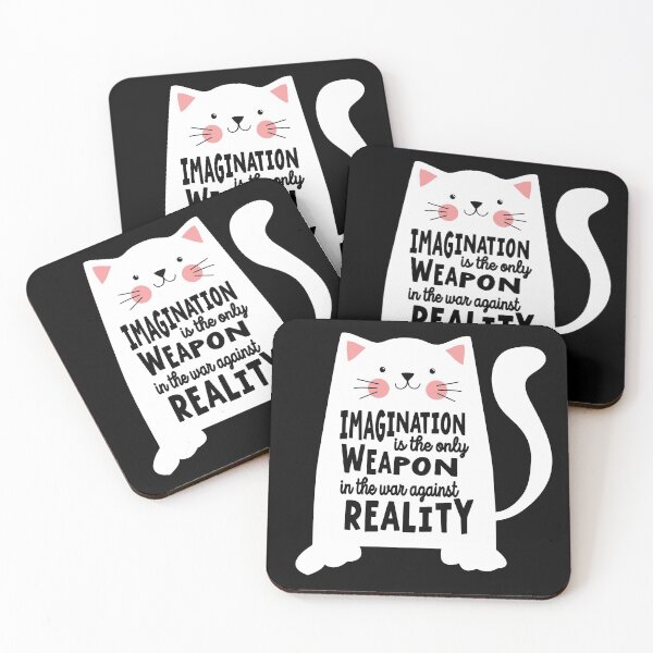 Item preview, Imagination is the only Weapon in the war against Reality designed and sold by samah82.