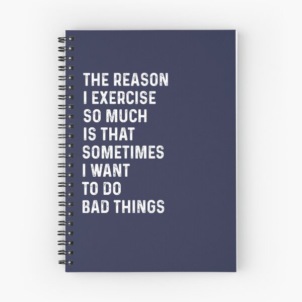 Item preview, the reason i exercise  designed and sold by champagnemoment.