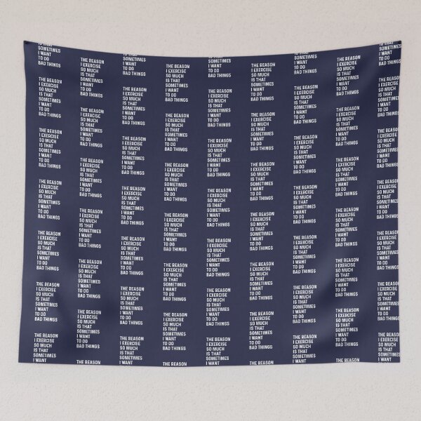 Item preview, the reason i exercise  designed and sold by champagnemoment.