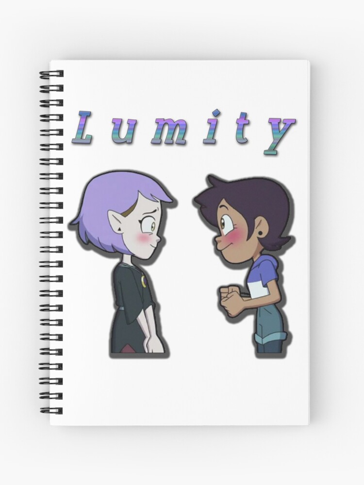 Lumity, The Owl House, season 2 Spiral Notebook for Sale by artnchfck