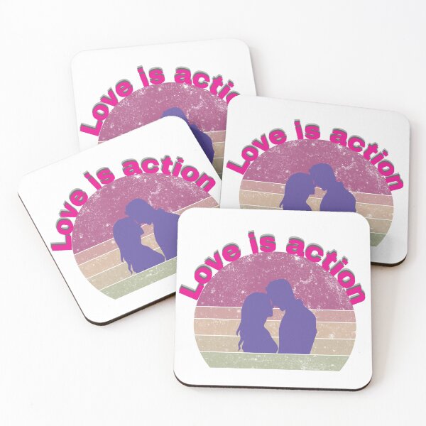 Item preview, Love is action designed and sold by mindmaster007.