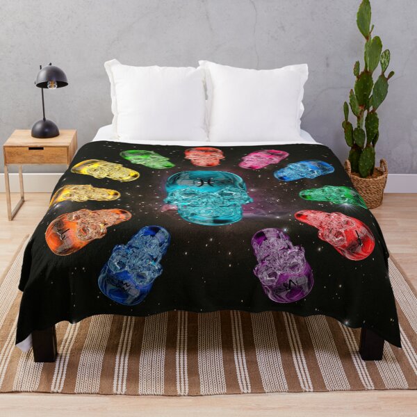 Item preview, Crystal Skull Zodiac Pisces design designed and sold by LRGraphics.
