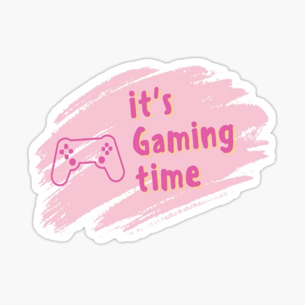 It's Gaming Time Sticker