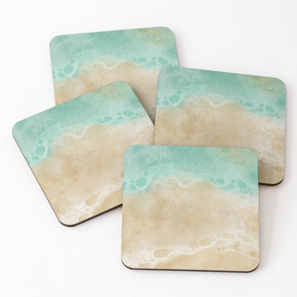 Item preview, Protaras Golden Sand Beach With Turquoise Sea Waves designed and sold by cotros.