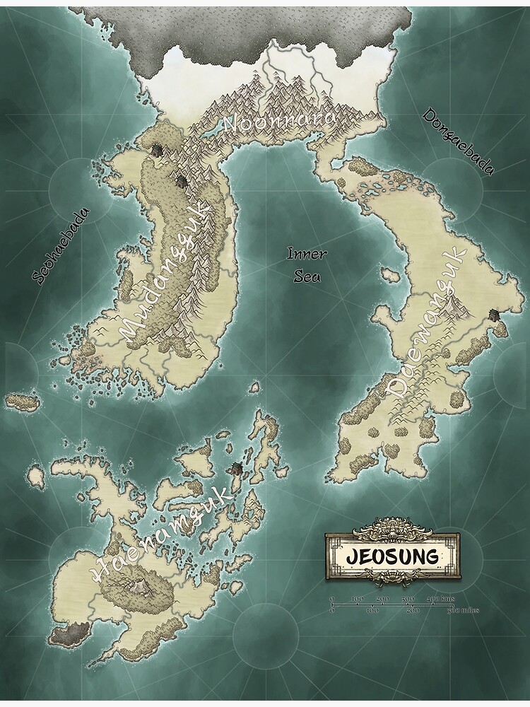 Map of Jeosung by aurelienlaine