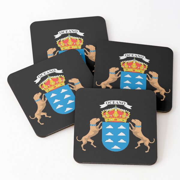 Item preview, Coat of arms of Canary Islands designed and sold by wickedcartoons.