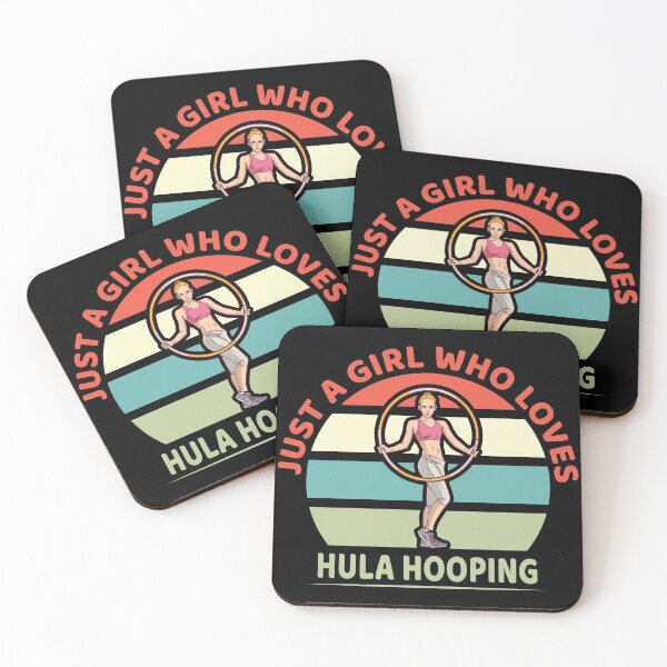 Item preview, Just a girl who loves hula hooping, Hula, Roll designed and sold by Dandesin.