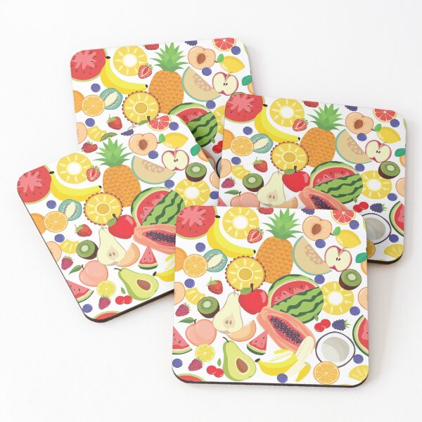 Item preview, Picnic Fruits Seamless Pattern designed and sold by Andantino.